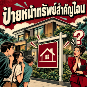 30. ป้ายหน้าทรัพย์สำคัญไฉน