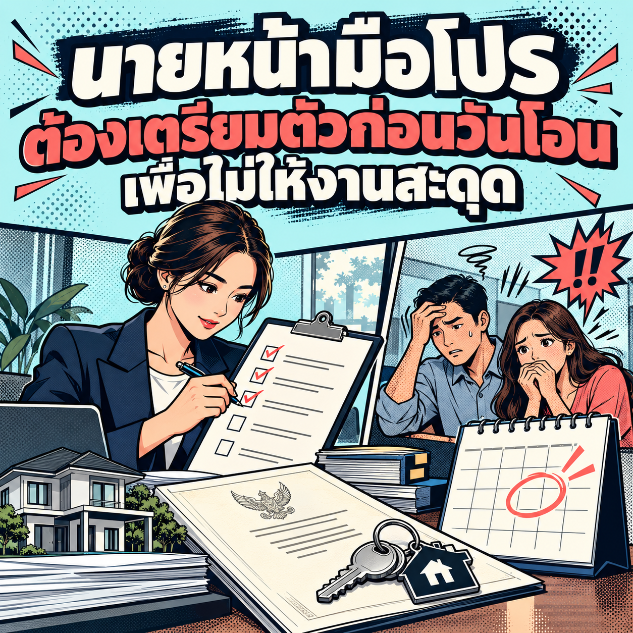 32.ขั้นตอนเตรียมตัวก่อนวันโอน