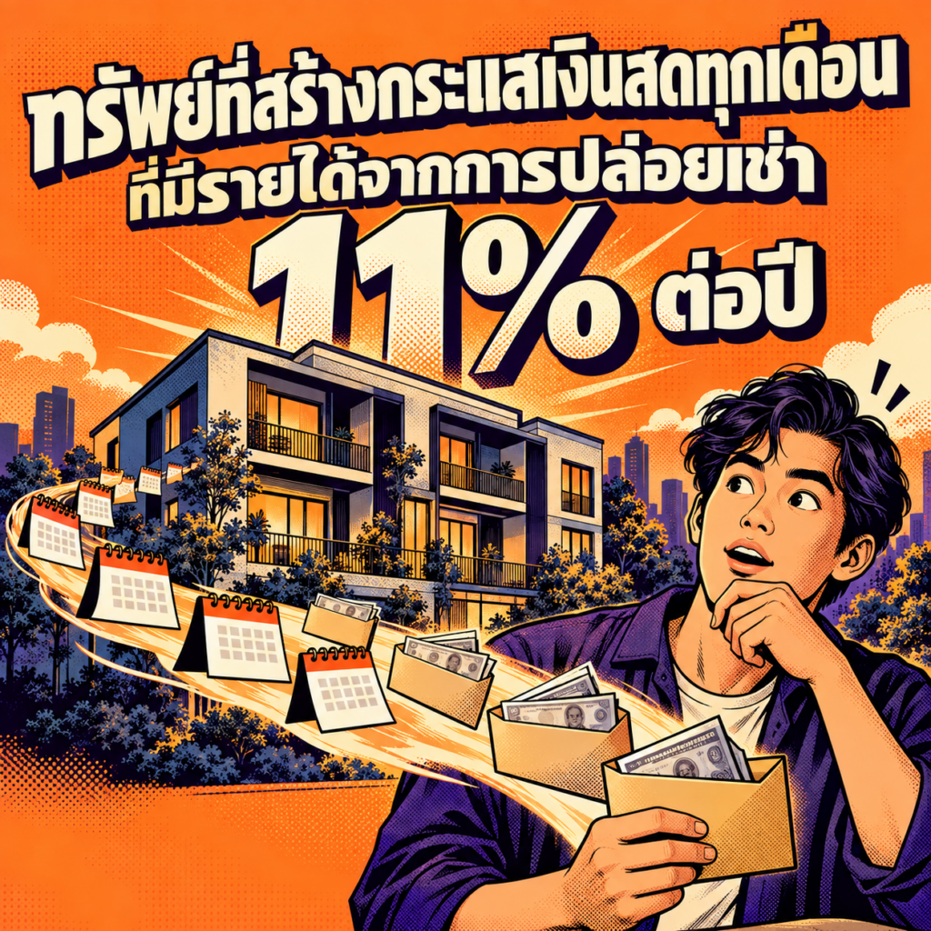 37.ทรัพย์ที่สร้างกระแสเงินสดทุกเดือน