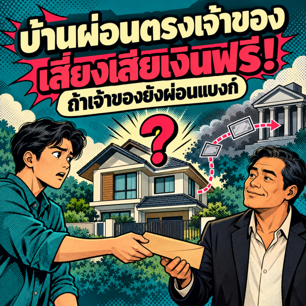 45.บ้านผ่อนตรงเจ้าของ เสียงเสียเงินฟรี