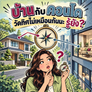 46.บ้านกับคอนโด วัดทิศ อย่างไร