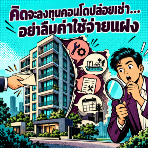 53.ลงทุนคอนโดอย่าลืมค่าใช้จ่ายแฝง