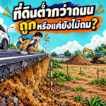 66. ที่ดินต่ำกว่าถนน ถูกหรือแค่ยังไม่ถม