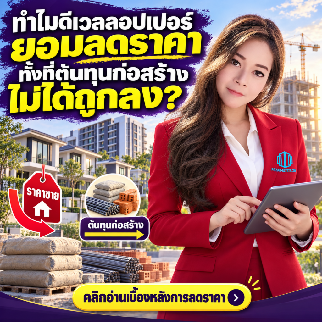 EP74 ทําไมดีเวลลอปเปอร์ยอมลดราคา
